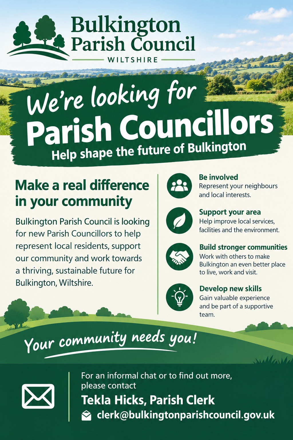Councillor Recruitment Poster